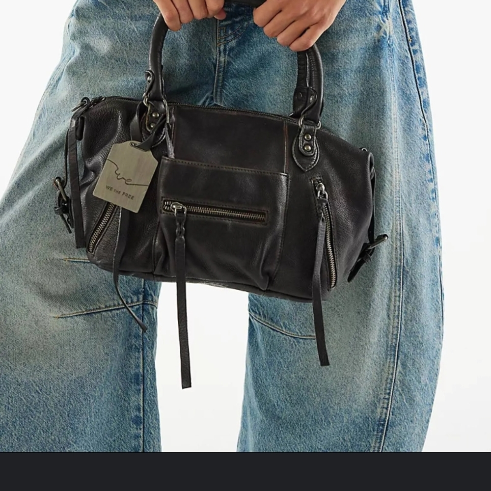 Free People Baby Emerson Tote In Black - CURRENTLY SOLD OUT!!